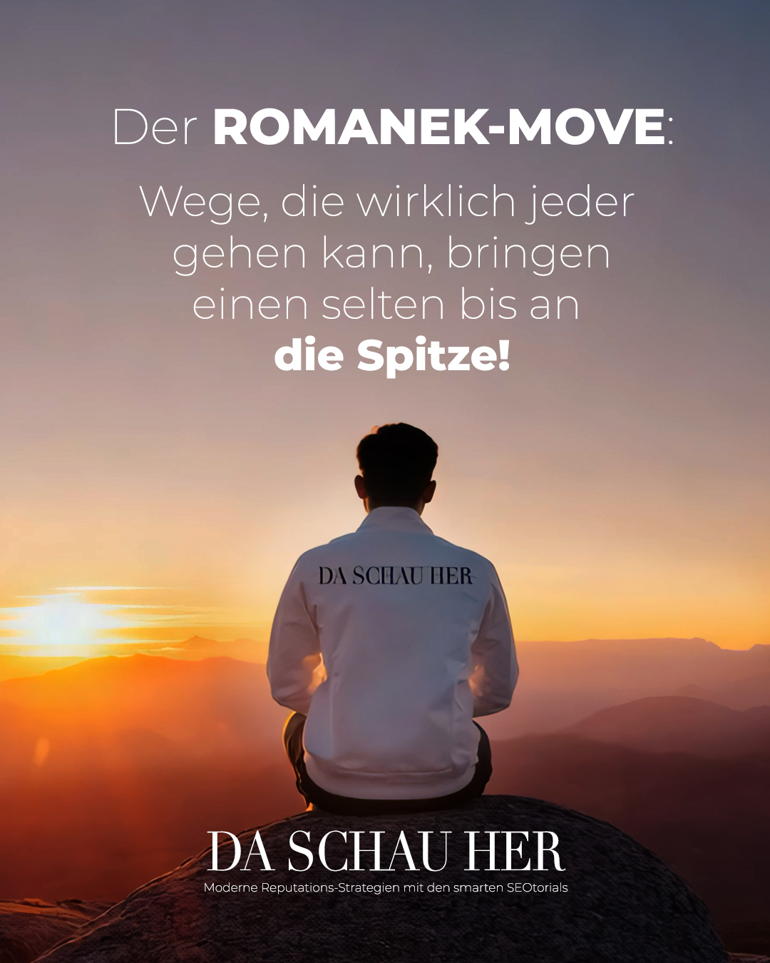 Der SEO Experte Siegfried Romanek von da-schau-her.de