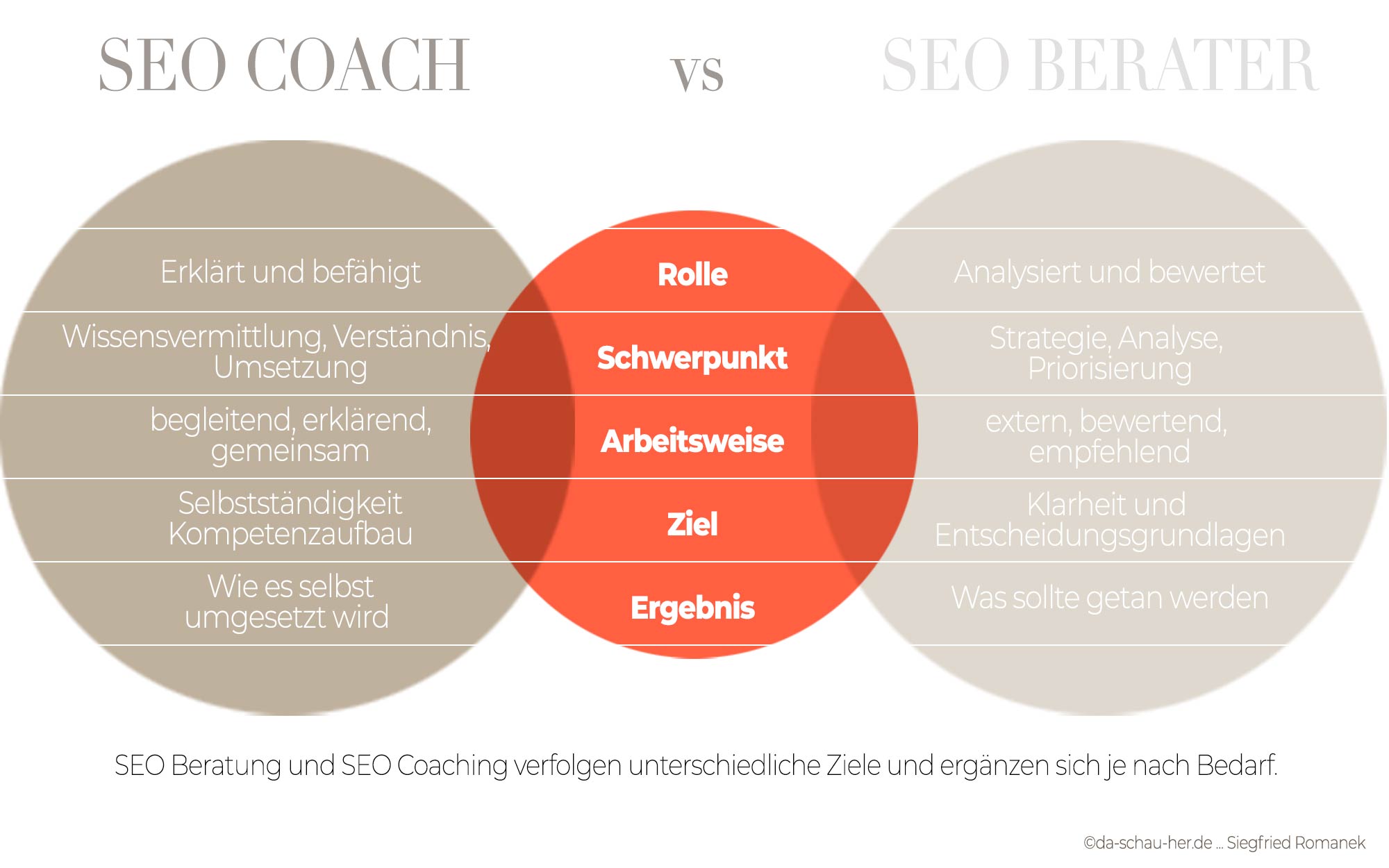 SEO Berater Vergleich - Siegfrid Romanek